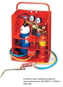 Установки для газовой сварки и пайки на основе газовой горелки АЛЛГАЗ 2000